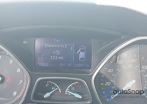 2013 Ford Focus Se из США, поврежденный, VIN 1FADP3K26DL171603